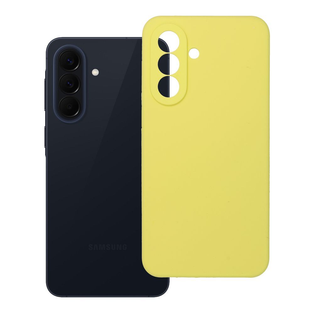 Case modelim Samsung A57 5G Silicone 2mm (camera protection) lemon