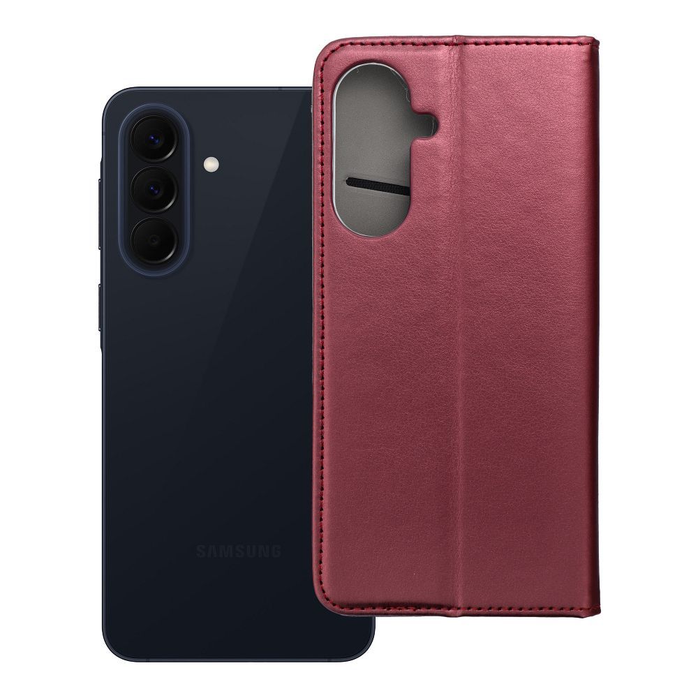 Atverams vāciņš Samsung Galaxy A57 – Smart Magneto, bordo