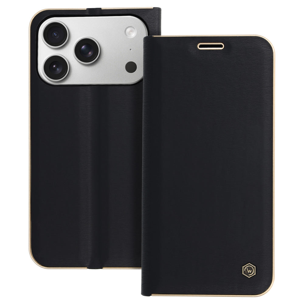 Aizsargvāciņš iPhone 17 Pro – Wonder Frame, melns