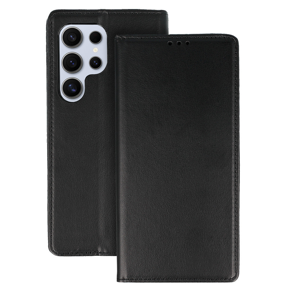 Smart Magneto grāmatiņas tipa vāciņš Xiaomi Redmi 15C 4G/5G, melns