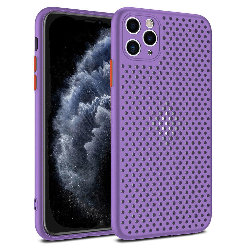 Breath Case aizsargvāciņš Samsung Galaxy A70, violets