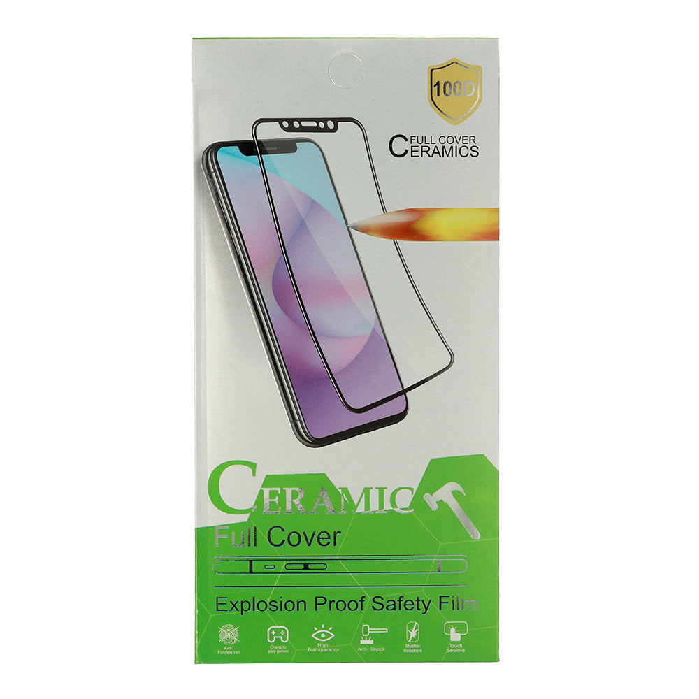 Aizsargstikls Samsung GALAXY S10 – HARD CERAMIC, melns