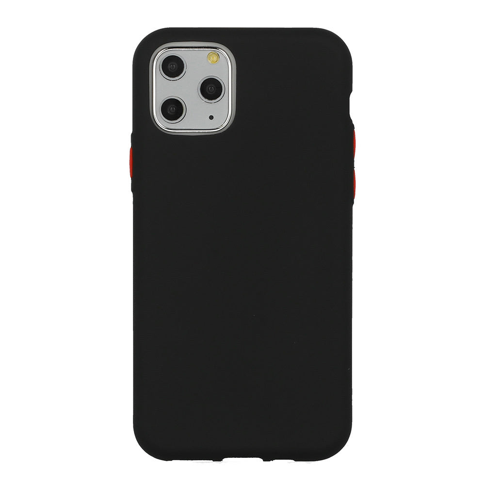 Solid Silicone silikona vāciņš Xiaomi Redmi 7A, melns
