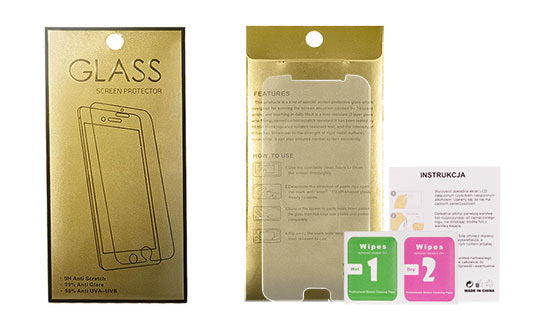 Sērijas ilustrācija: Gold Glass aizsargstikls Samsung Galaxy A3 (2017)