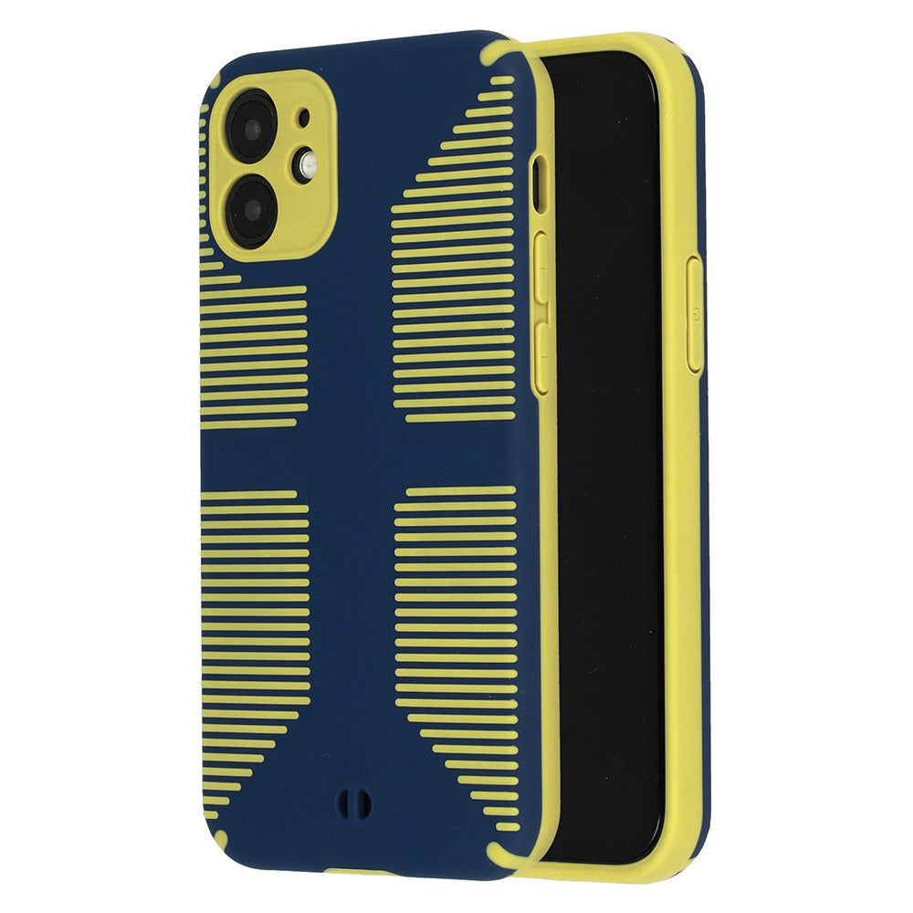 Tel Protect Grip aizsargvāciņš Samsung Galaxy S21, tumši zils