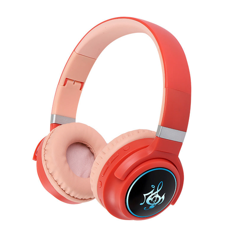 GJBY HZ-BT633 Bluetooth austiņas, sarkanas un rozā — 1