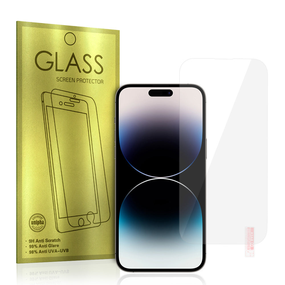 Aizsargstikls iPhone 14 PRO MAX – Gold