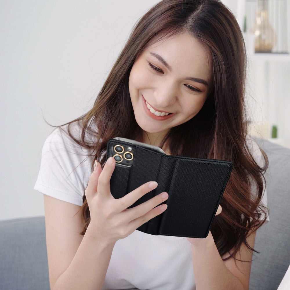 Smart Case atverams maciņš Realme GT Master, melns