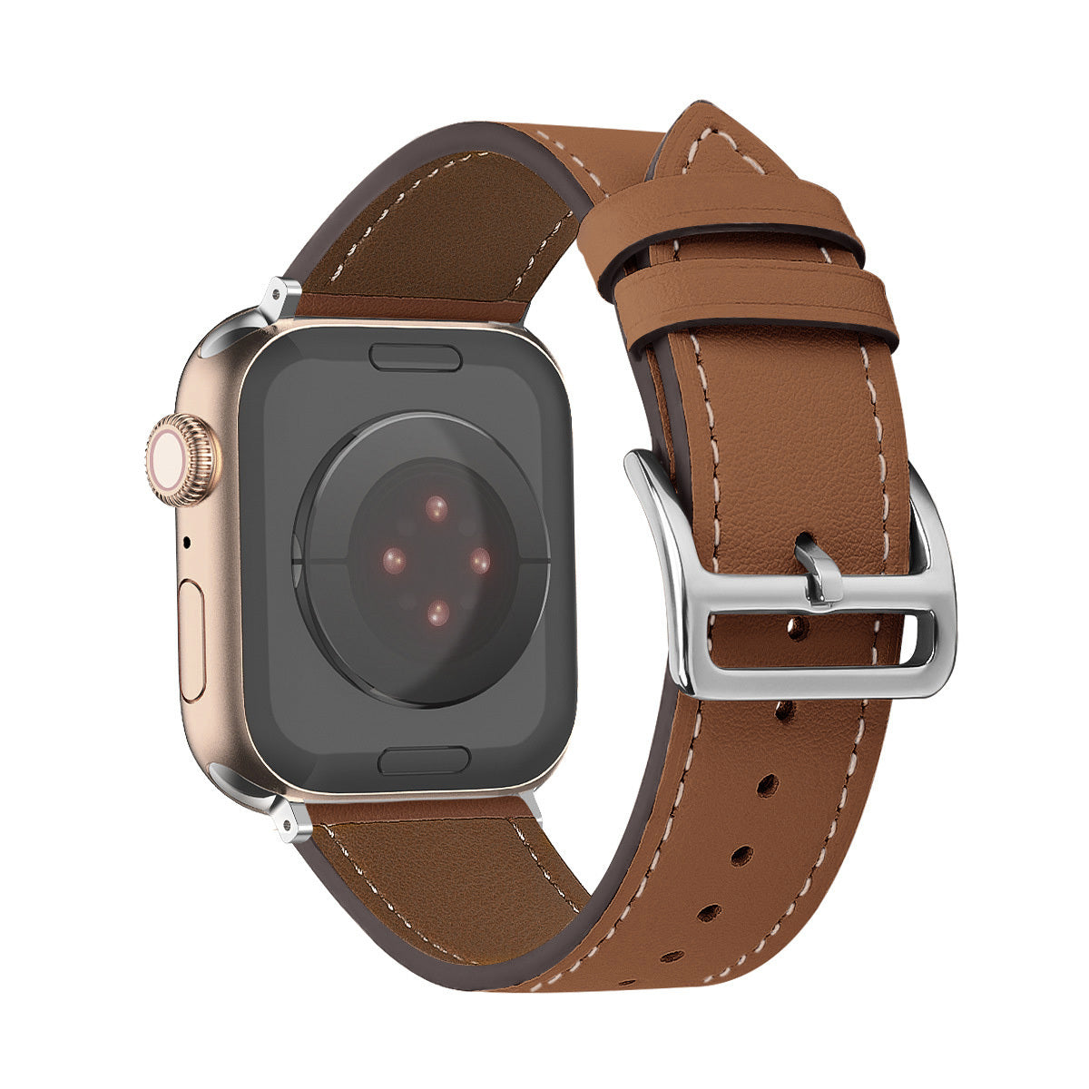 Ādas siksniņa Apple Watch 38/40/41 mm – brūna