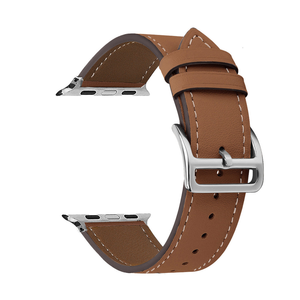 Ādas siksniņa Apple Watch 38/40/41 mm – brūna